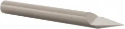 Engraving Cutter: 30 °, 0.009" Dia, 0.009" Tip Dia, Conical Point, Solid Carbide