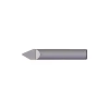 Engraving Cutter: 90 °, 0.013" Dia, 0.013" Tip Dia, Conical Point, Solid Carbide