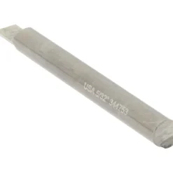 Engraving Cutter: 5/32" Dia, 0.1563" Tip Dia, Square Point, Solid Carbide