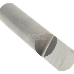 Engraving Cutter: 3/8" Dia, 0.375" Tip Dia, Square Point, Solid Carbide