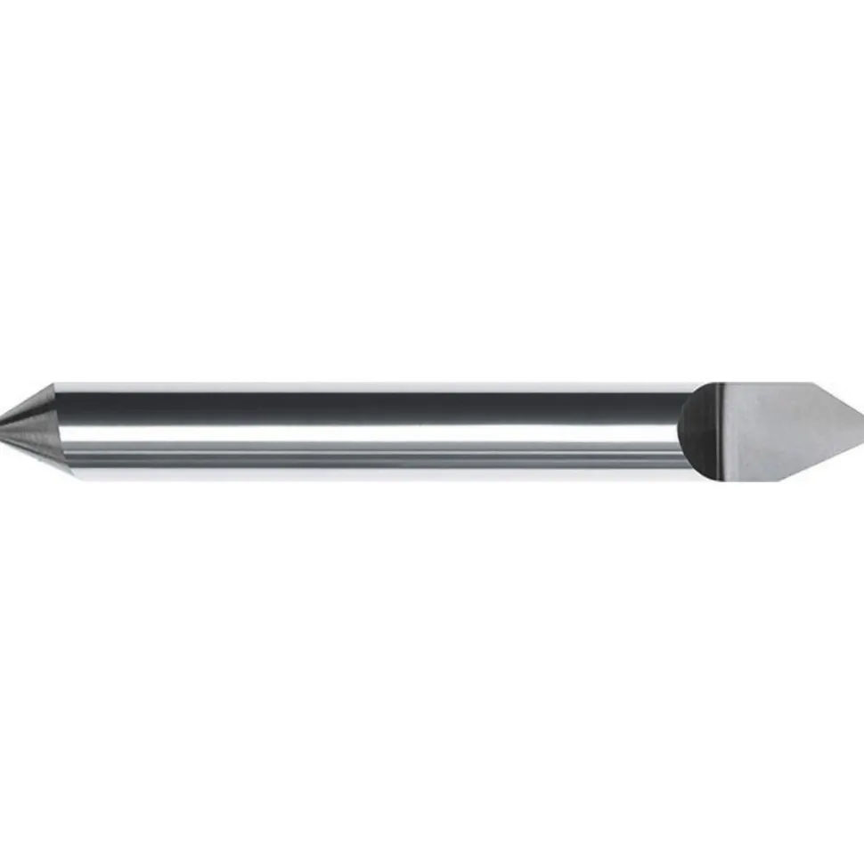 Engraving Cutters: Cutter Diameter (Inch): 1/4; Cutter Diameter (Decimal Inch): 0.2500; Point Shape: Tipped Off