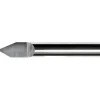 Engraving Cutters: Cutter Diameter (Inch): 3/16; Cutter Diameter (Decimal Inch): 0.1875; Point Shape: Tip Radius