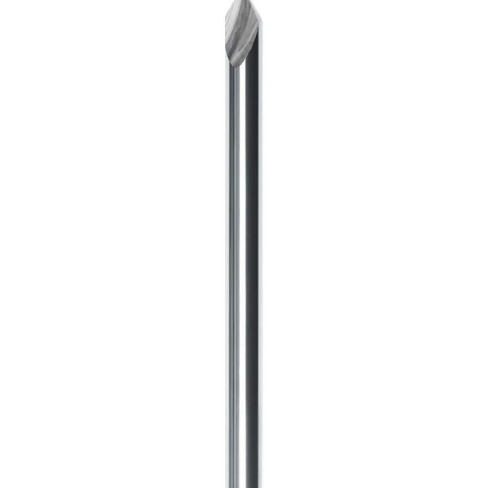 Engraving Cutters: Cutter Diameter (Inch): 1/8; Cutter Diameter (Decimal Inch): 0.1250; Point Shape: Pointed