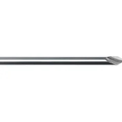 Engraving Cutters: Cutter Diameter (Inch): 1/8; Cutter Diameter (Decimal Inch): 0.1250; Point Shape: Pointed