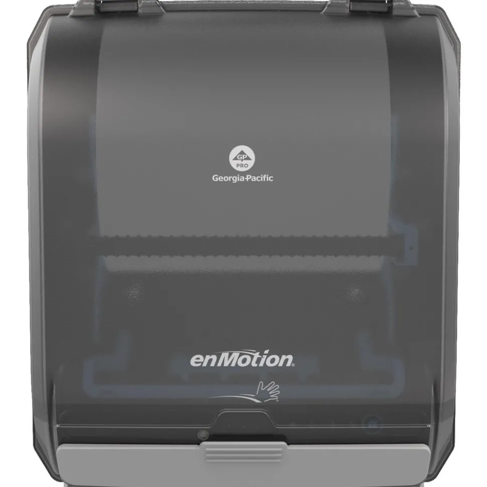 Enmotion 10" Automated Touchless Water-Resistant Paper Towel Dispenser, Black