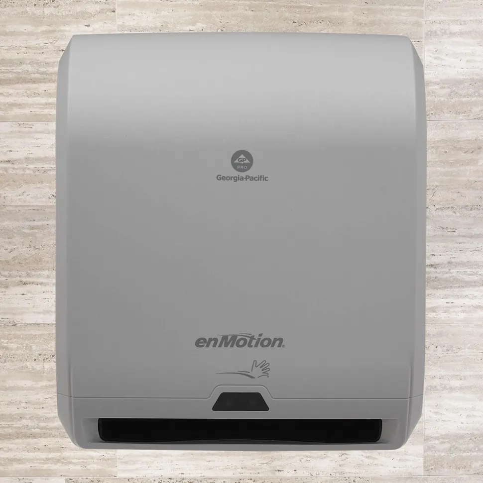 Enmotion 10" Automated Touchless Paper Towel Dispenser, Gray