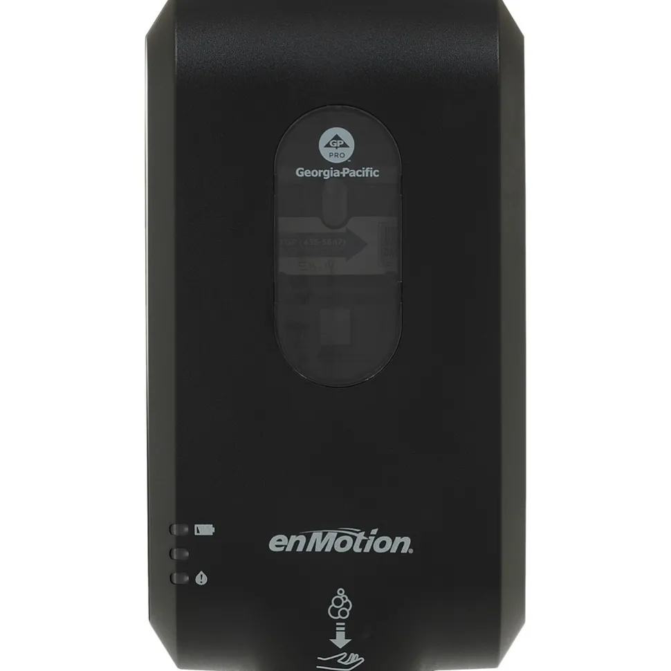 Enmotion Gen2 Automated Touchless Soap & Sanitizer Dispenser, Black