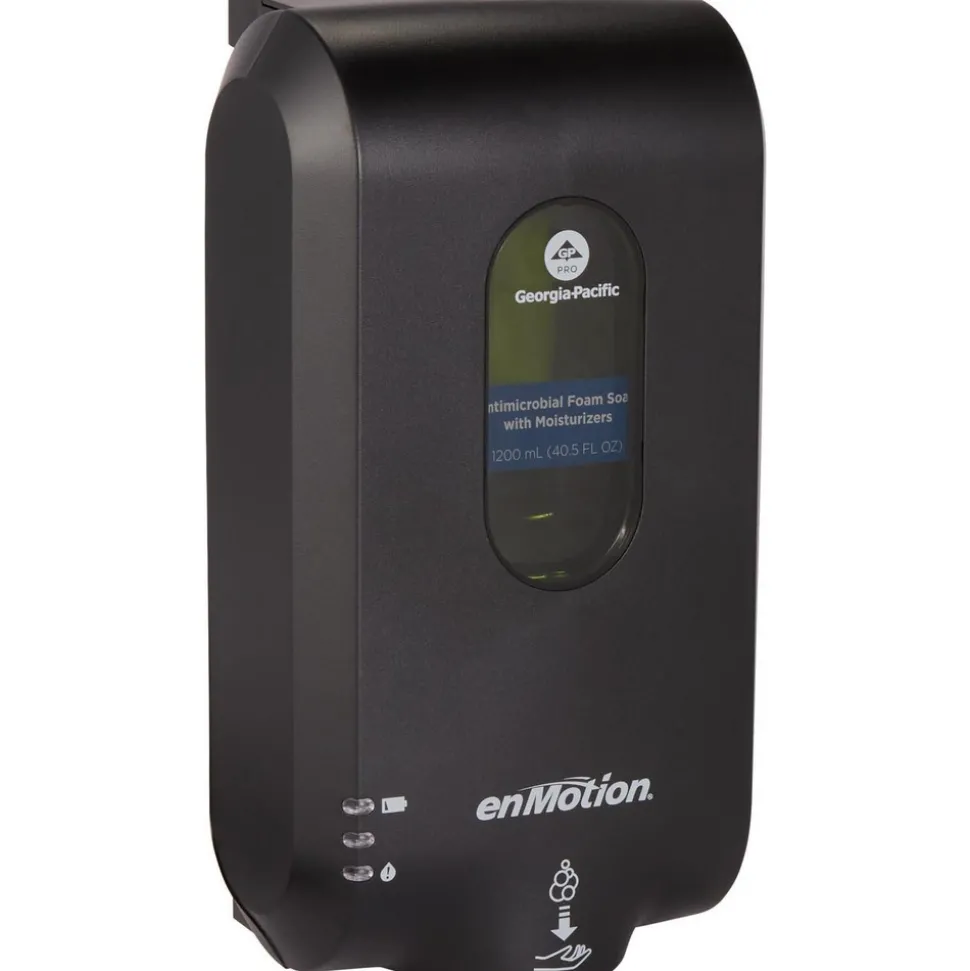 Enmotion Gen2 Automated Touchless Soap & Sanitizer Dispenser, Black
