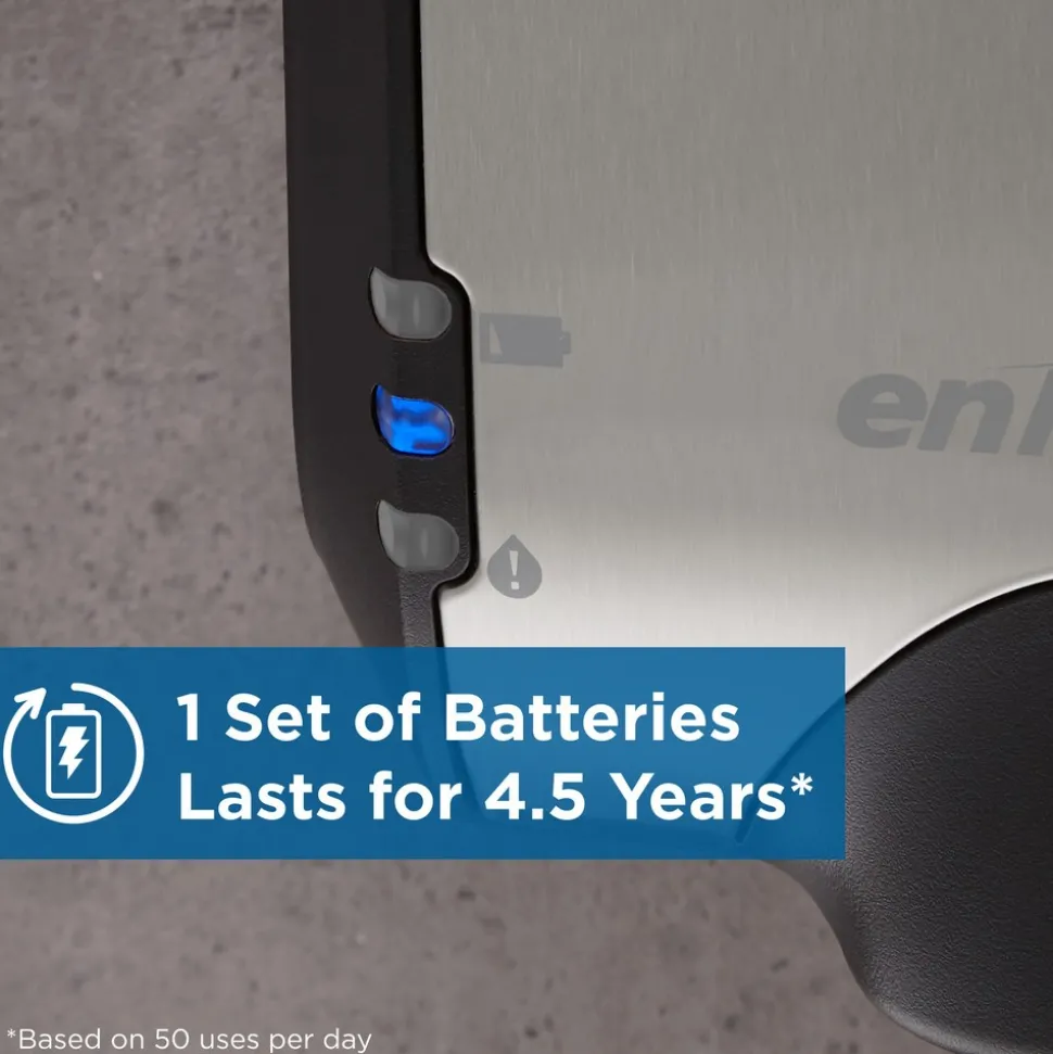 Enmotion Gen2 Automated Touchless Soap & Sanitizer Dispenser, Black