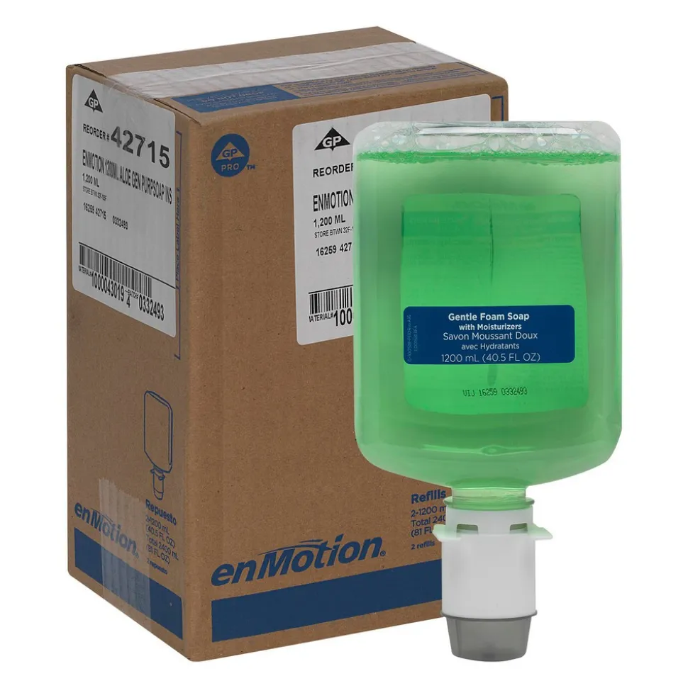 Enmotion Gen2 Moisturizing Foam Soap Dispenser Refills, Tranquil Aloe