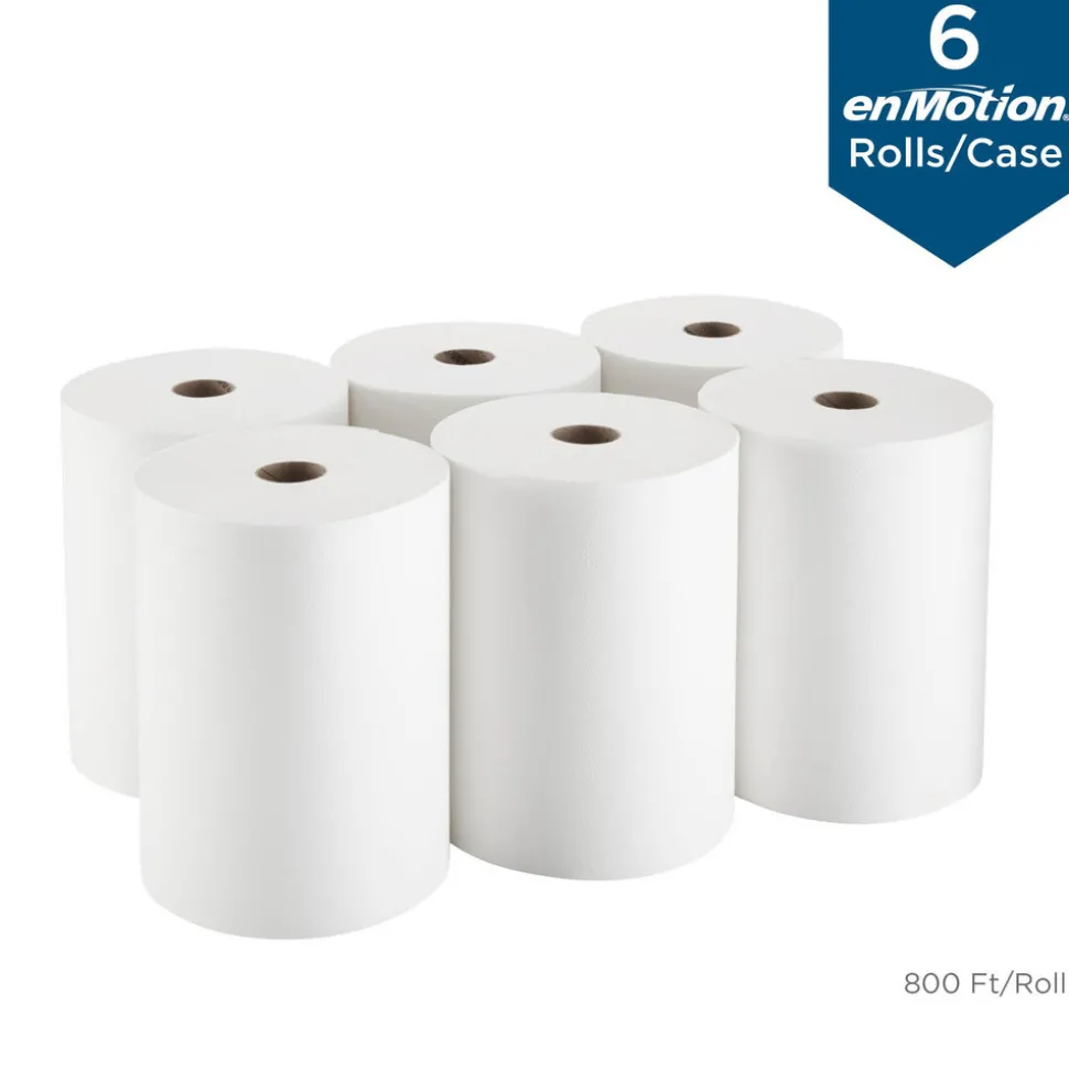 Enmotion 10" Paper Towel Rolls, White