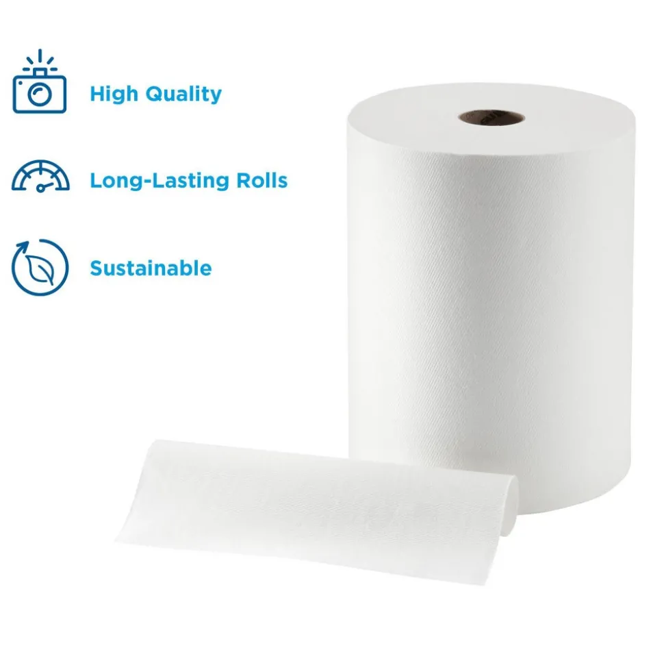 Enmotion 10" Paper Towel Rolls, White