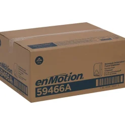 Enmotion 8" Recessed Automated Touchless Paper Towel Dispenser, Stainless Steel