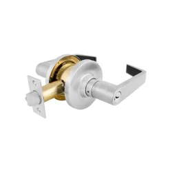 Entry Lever Lockset for Up to 1-3/4" Thick Doors