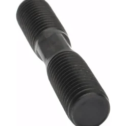 Equal Double Threaded Stud: 1/2-13, 3" OAL