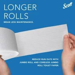 Essential Coreless Jumbo Roll Toilet Paper Dispenser, 2 Roll Capacity, Black, 20.1