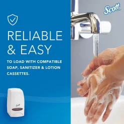 Essential High Capacity Manual Skin Care Dispenser, White, 1.0 L Capacity, 4.85" x 8.36" x 5.43"
