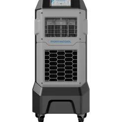 Evaporative Cooler: 2,400 CFM, 20 gal, 1/4 hp