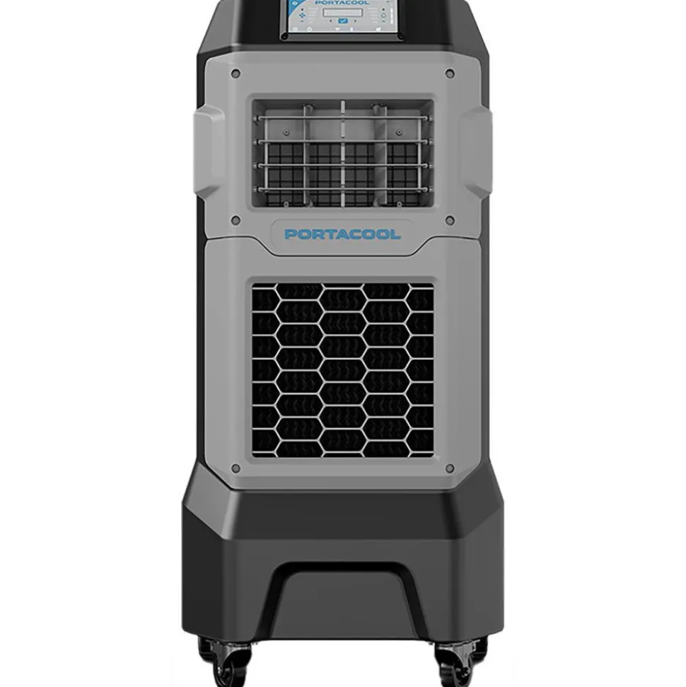 Evaporative Cooler: 2,400 CFM, 20 gal, 1/4 hp