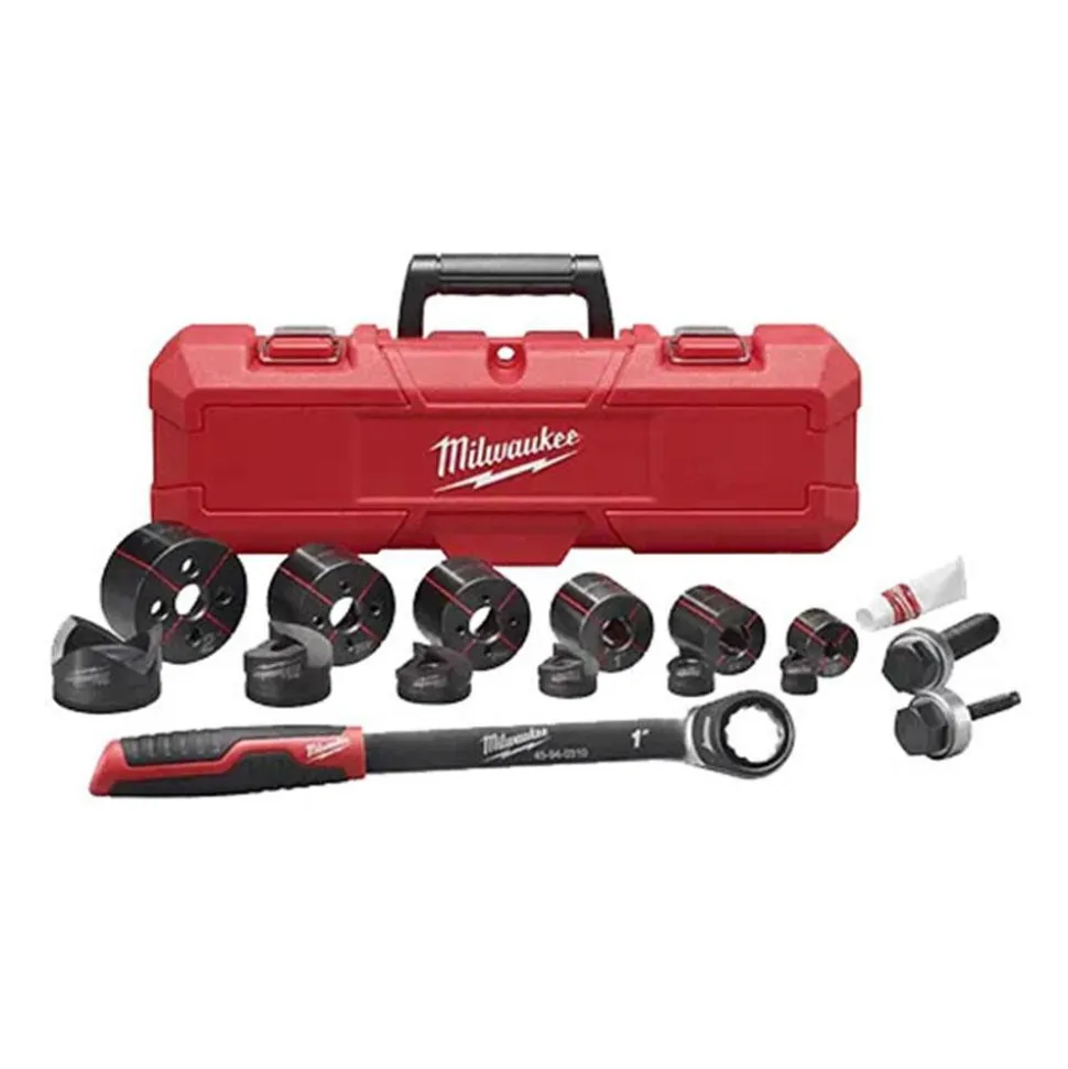 EXACT™ 1/2" to 2" Hand Ratchet Knockout Set