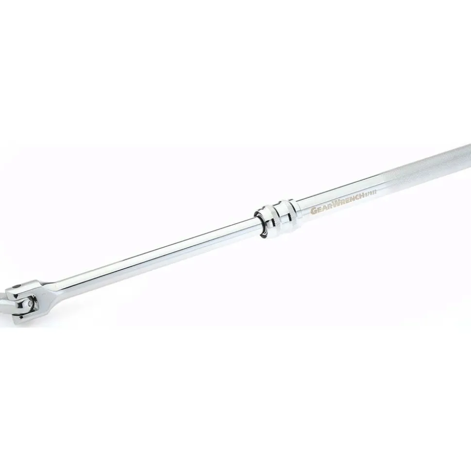 Extendable Breaker Bar: Chrome-Plated