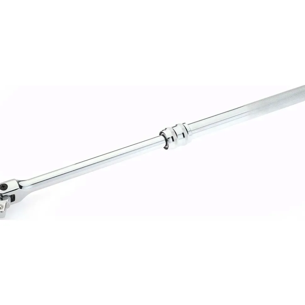 Extendable Breaker Bar: Chrome-Plated