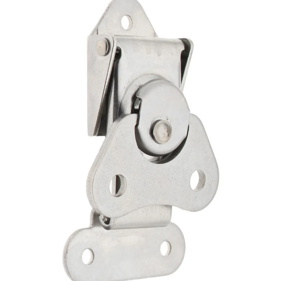 Extended Base Wing Turn Door Latch: 1-1/2" OAW, 0.58" OAH, Stainless Steel