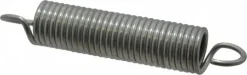 Extension Spring: 0.73" OD, 33.97 lb Max Load, 5.74" Extended Length, 0.0915" Wire Dia