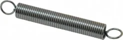 Extension Spring: 0.5" OD, 16.71 lb Max Load, 6.15" Extended Length, 0.0625" Wire Dia