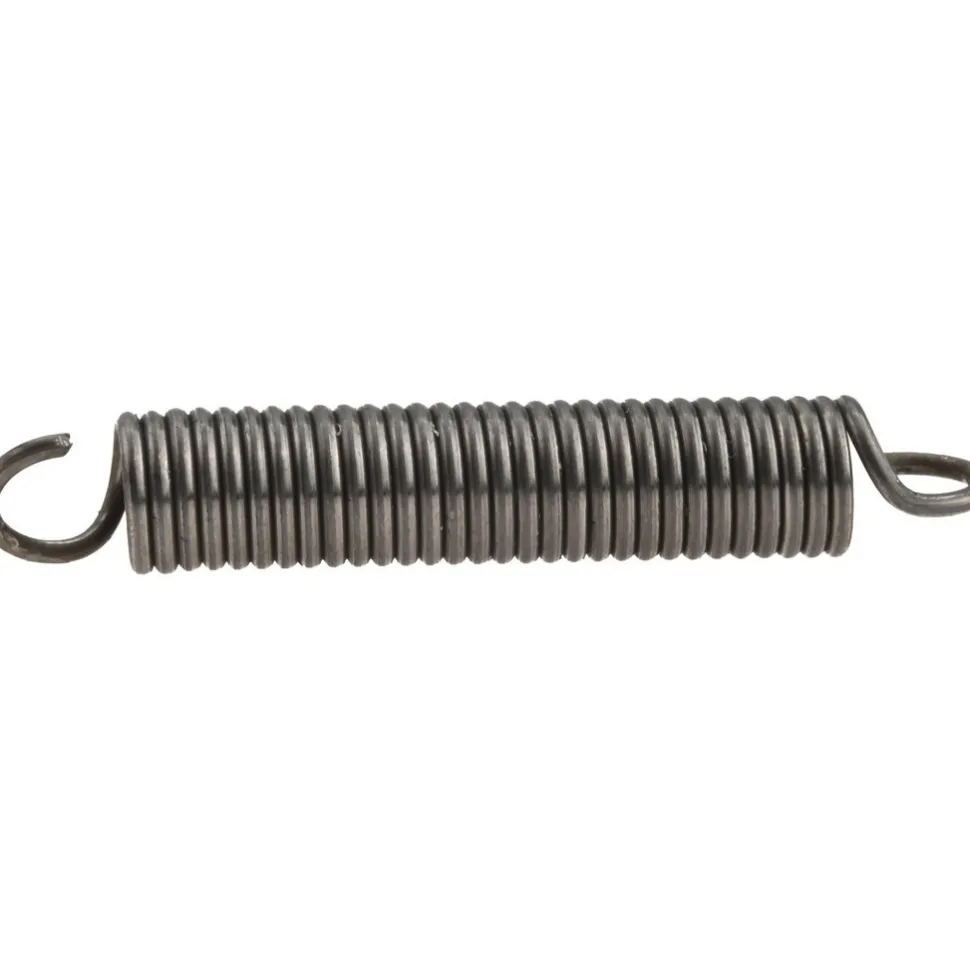 Extension Spring: 3/8" OD, 15.22 lb Max Load, 3.34" Extended Length, 0.055" Wire Dia