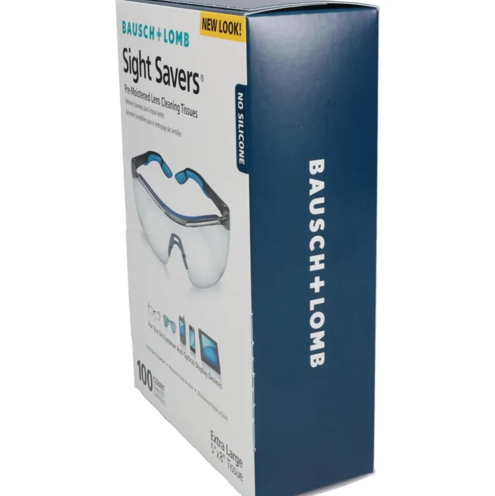 Eyewear Cleaning Wipes: Silicone Free, Use with All Glass and Plastic Lenses