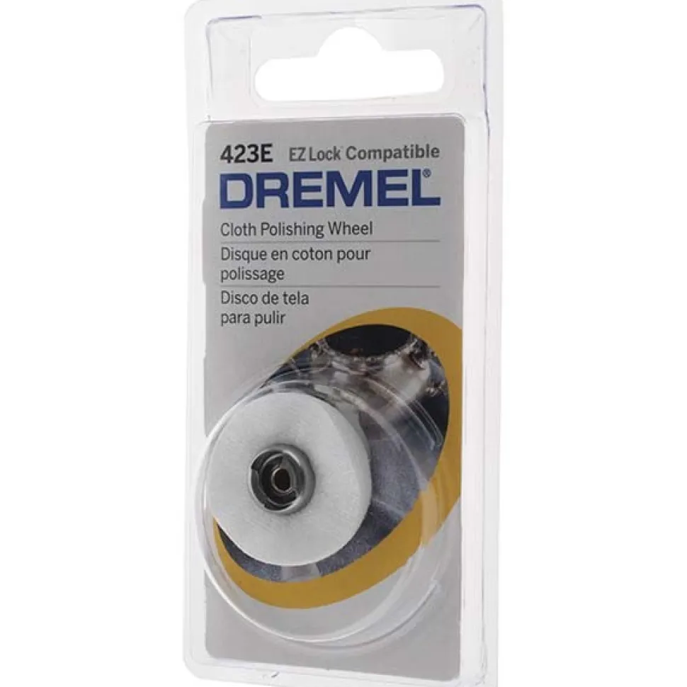 EZ Lock Cloth Polishing Wheel: Use with Dremel Rotary Tool