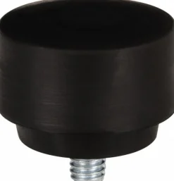 1-1/2" Face Dia, Grade Hard, Black Hammer Tip/Face
