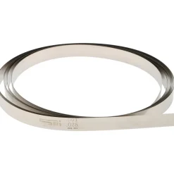 Feeler Stock Roll: 0.001" Thick, 1/2" Wide, 25' Long, High Carbon Steel