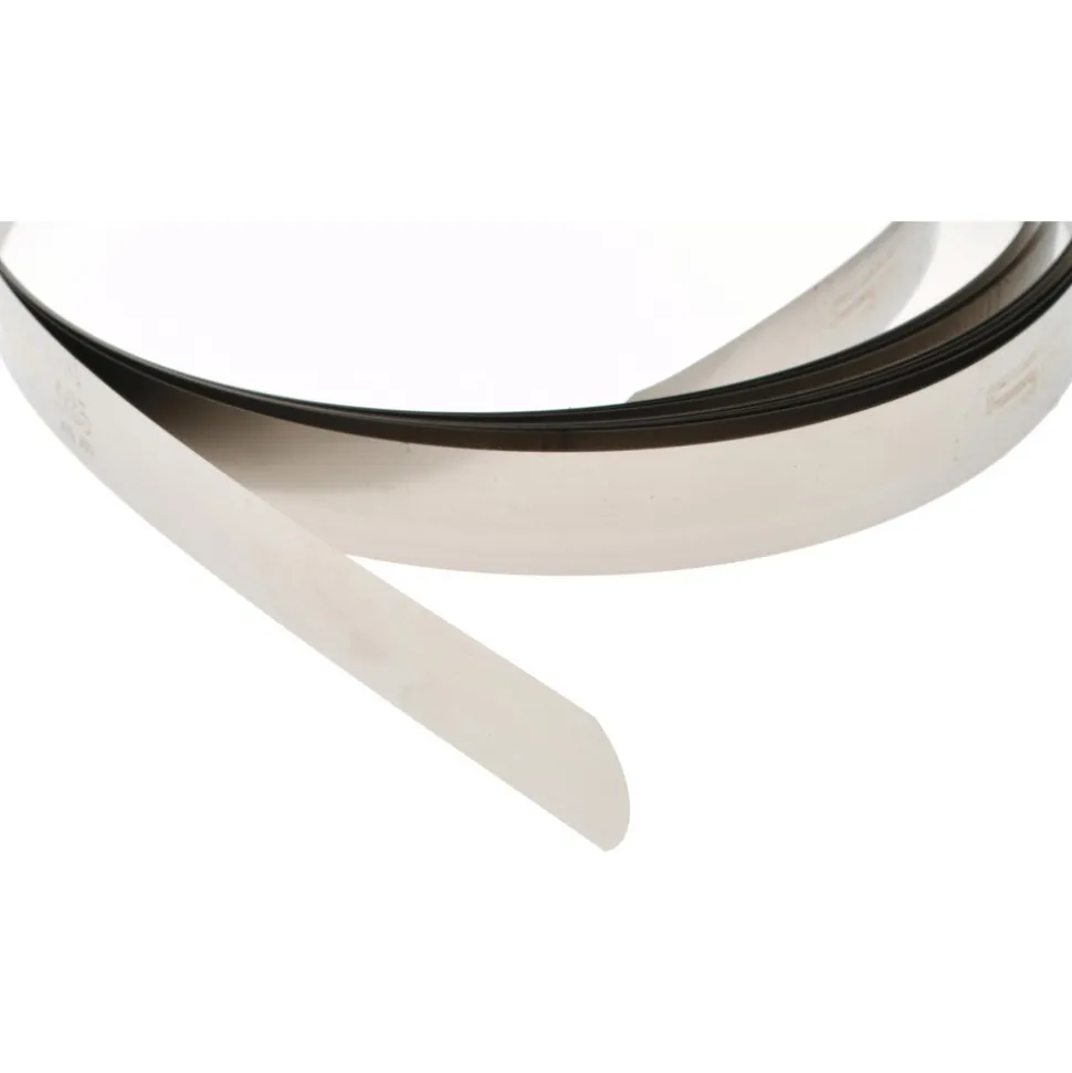 Feeler Stock Roll: 0.001" Thick, 1/2" Wide, 25' Long, High Carbon Steel
