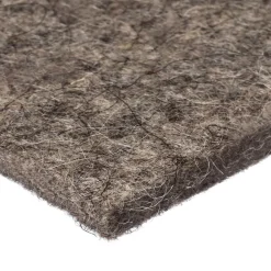 Felt Sheets: Material: Wool; Length Type: Stock Length; Color: Gray; Overall Thickness: 0.1875 in