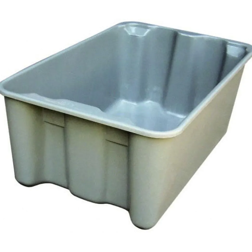 Fiberglass Storage Tote: 300 lb Capacity
