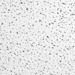 FINE FISSURED 24 in x 48 in Ceiling Tile, White