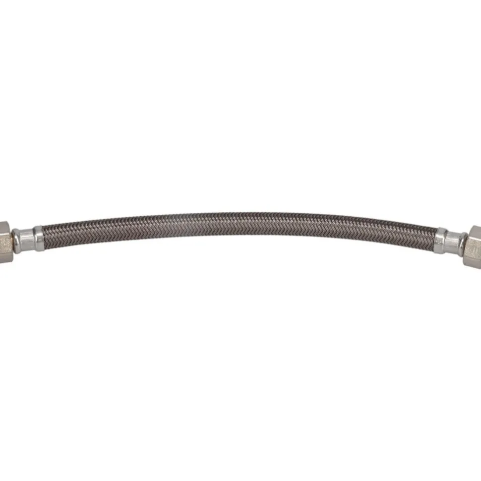 1/2" FIP Inlet, 1/2" FIP Outlet, Brass Flexible Connector