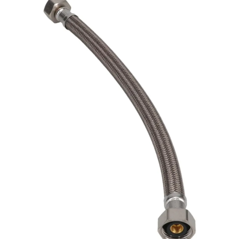 1/2" FIP Inlet, 1/2" FIP Outlet, Brass Flexible Connector