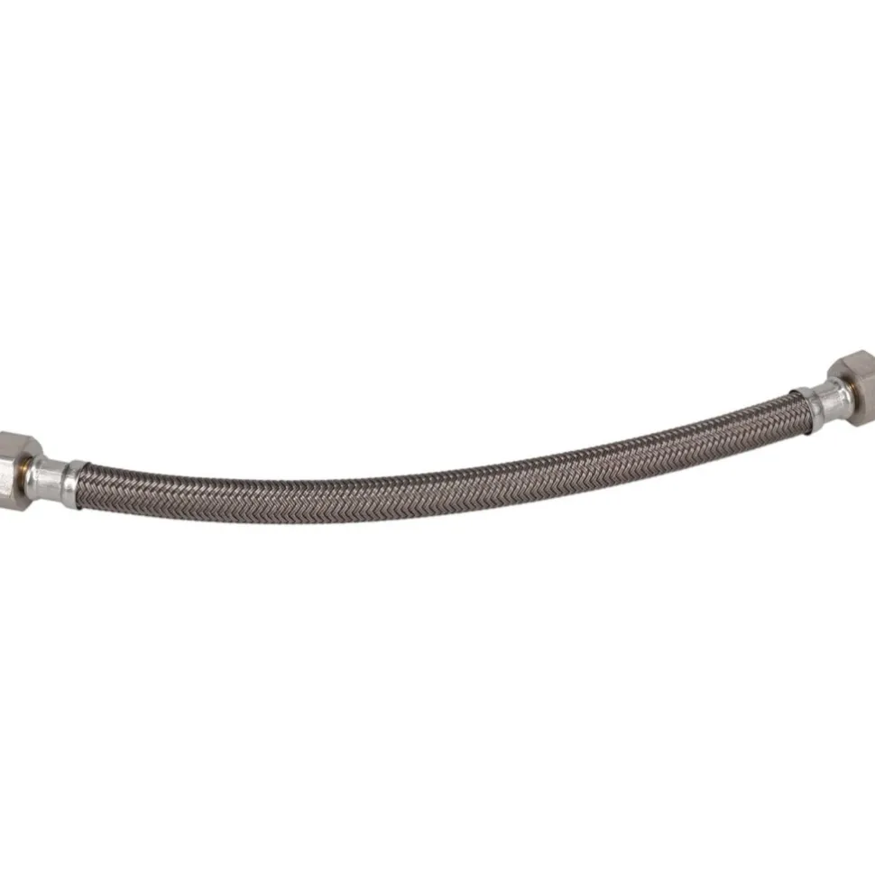 1/2" FIP Inlet, 1/2" FIP Outlet, Brass Flexible Connector