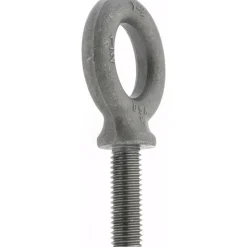 Fixed Lifting Eye Bolt: With Shoulder, 2,400 lb Capacity, 1/2-13 Thread, Grade 1030 Steel