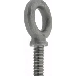 Fixed Lifting Eye Bolt: With Shoulder, 5,000 lb Capacity, 3/4-10 Thread, Grade 1030 Steel