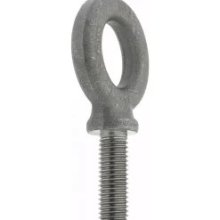 Fixed Lifting Eye Bolt: With Shoulder, 4,000 lb Capacity, 5/8-11 Thread, Grade 1030 Steel
