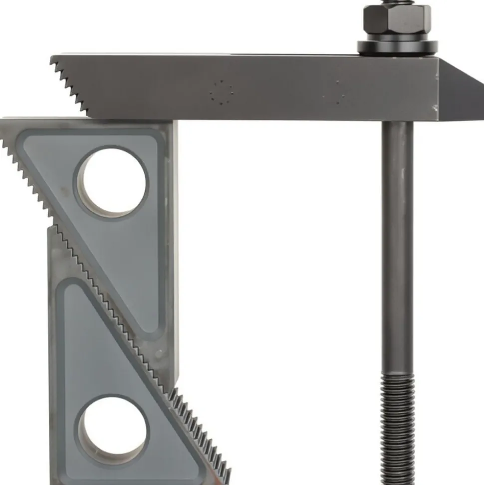 Fixture Clamp Step Block & Clamp Set: 52 Pc, 1/2-13 Stud Thread, 5/8" T-Slot, 1" Step Block Width