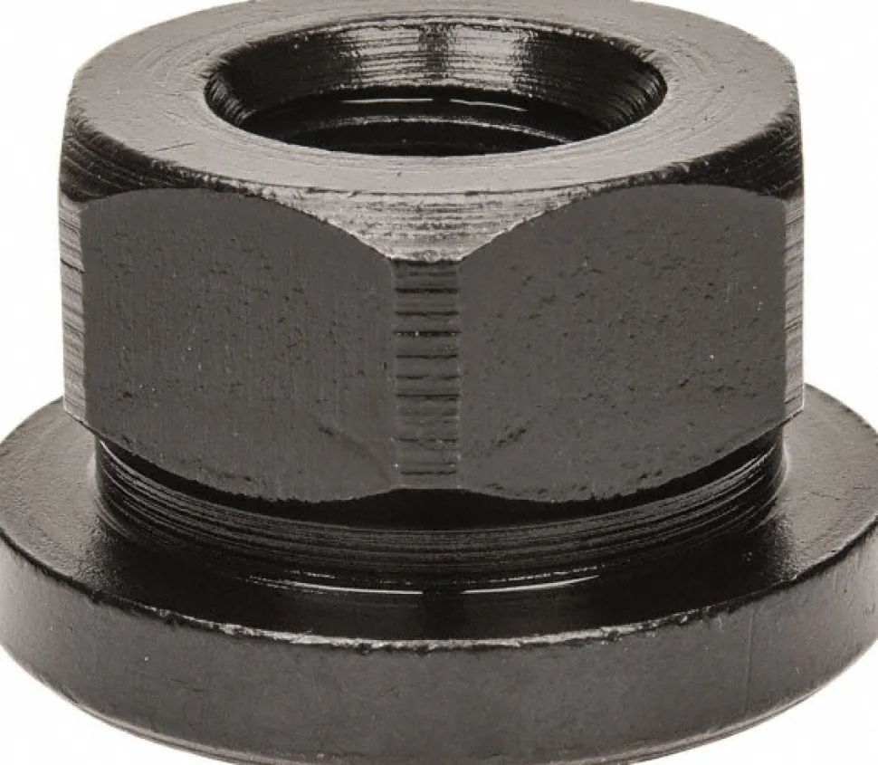 1/2-13, 1-1/8" Flange Dia, 11/16" High, 7/8" Across Flats, Flange Nut