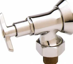 Flange 1/2 Inlet, 125 Max psi, Chrome Plated, Chrome Plated Loose Key Stop
