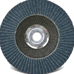 Flap Disc: 4-1/2" Dia, 7/8" Hole, Zirconia Alumina, Type 29