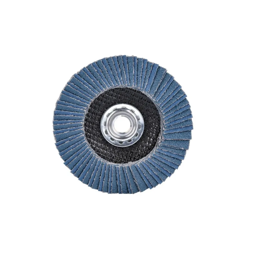 Flap Disc: 4-1/2" Dia, Zirconia Alumina, Type 29