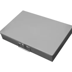 Flared Vertical Adjustable Compartment Small Steel Storage Drawer